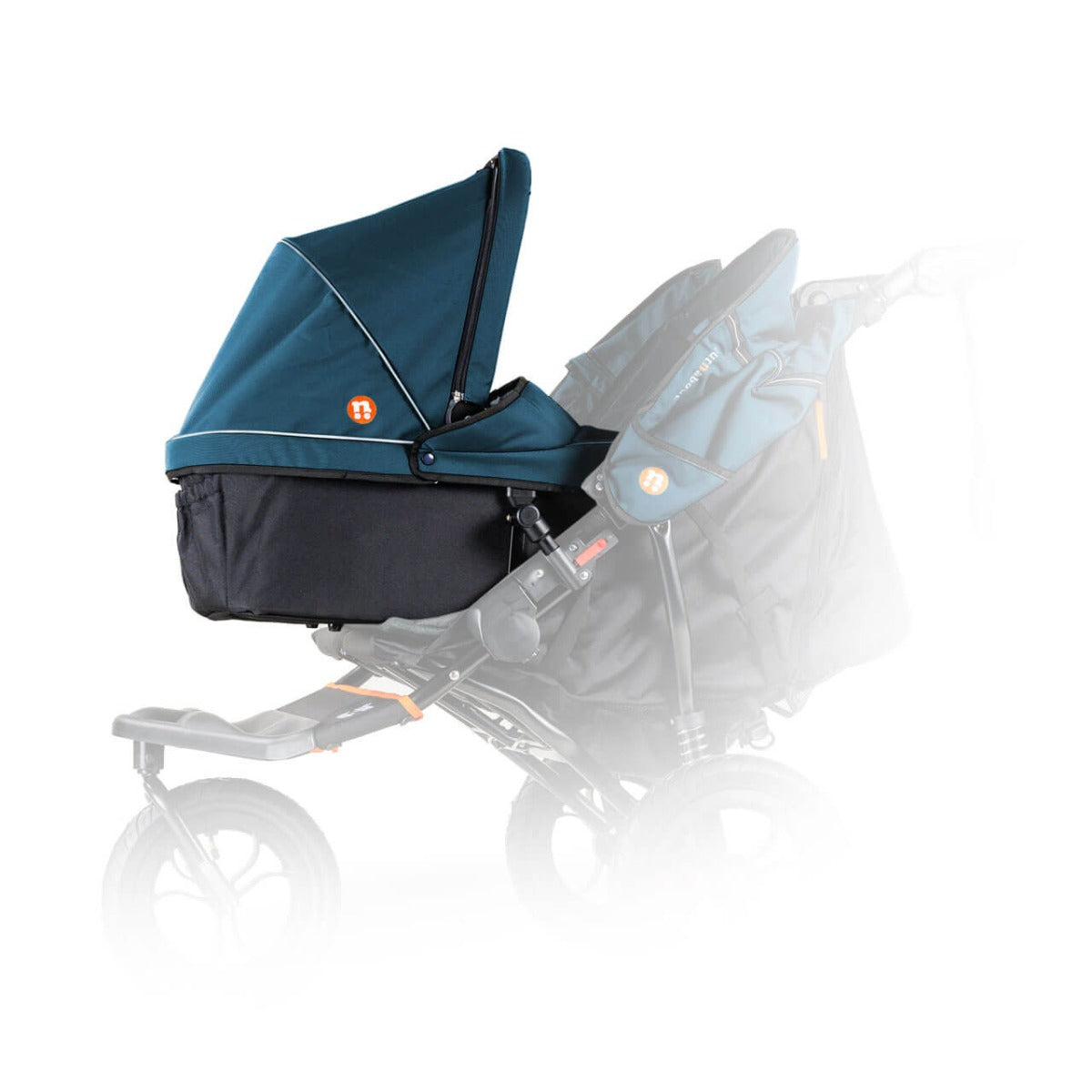 Out n About Nipper V5 Double Carrycot - Highland Blue 5