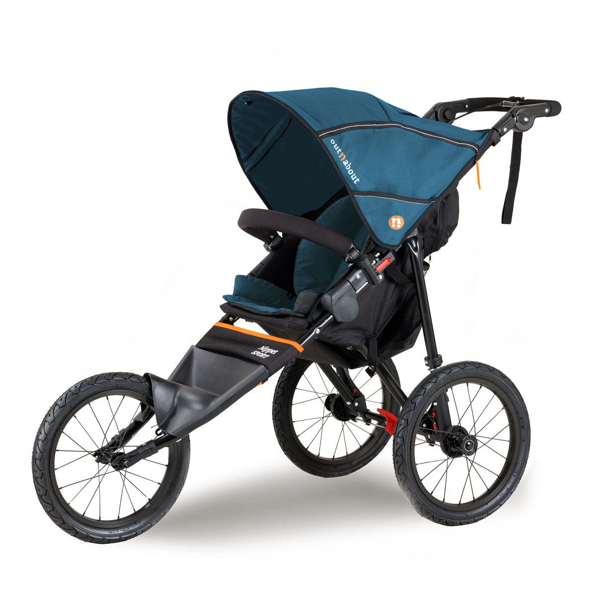 Out n About Nipper Sport V5 Single Pushchair - Highland Blue 1