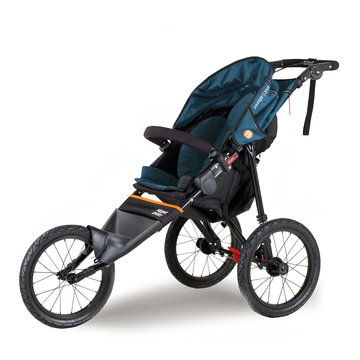 Out n About Nipper Sport V5 Single Pushchair - Highland Blue 6