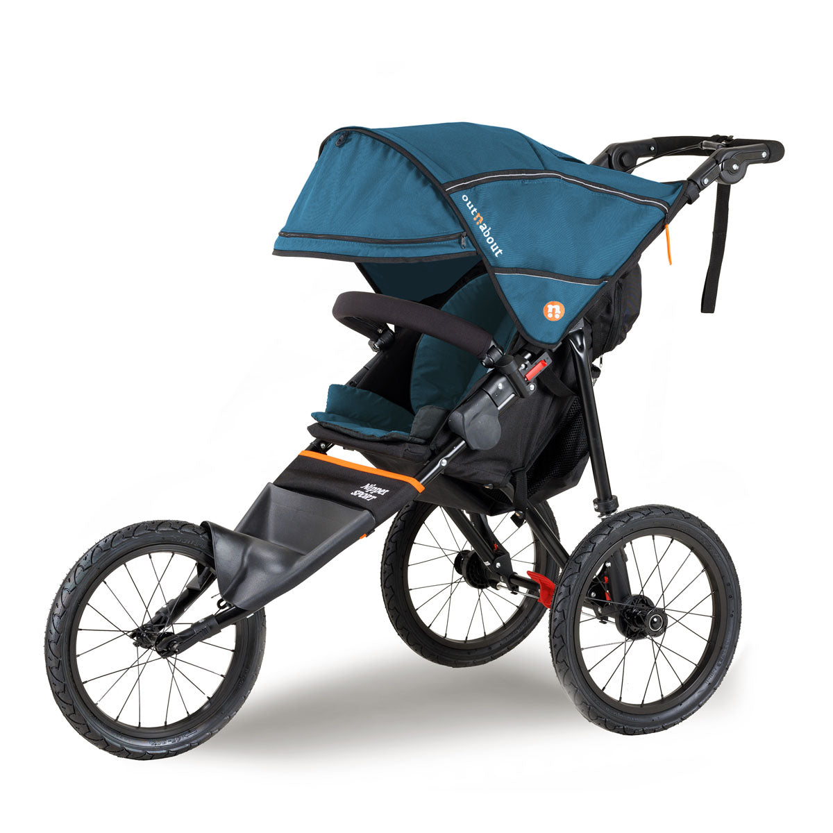 Out n About Nipper Sport V5 Single Pushchair - Highland Blue 7