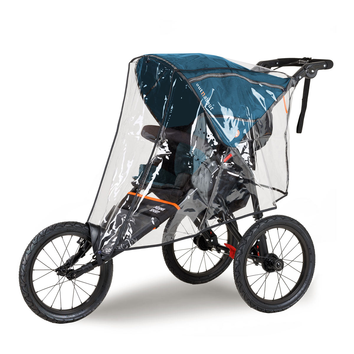 Out n About Nipper Sport V5 Single Pushchair - Highland Blue 9