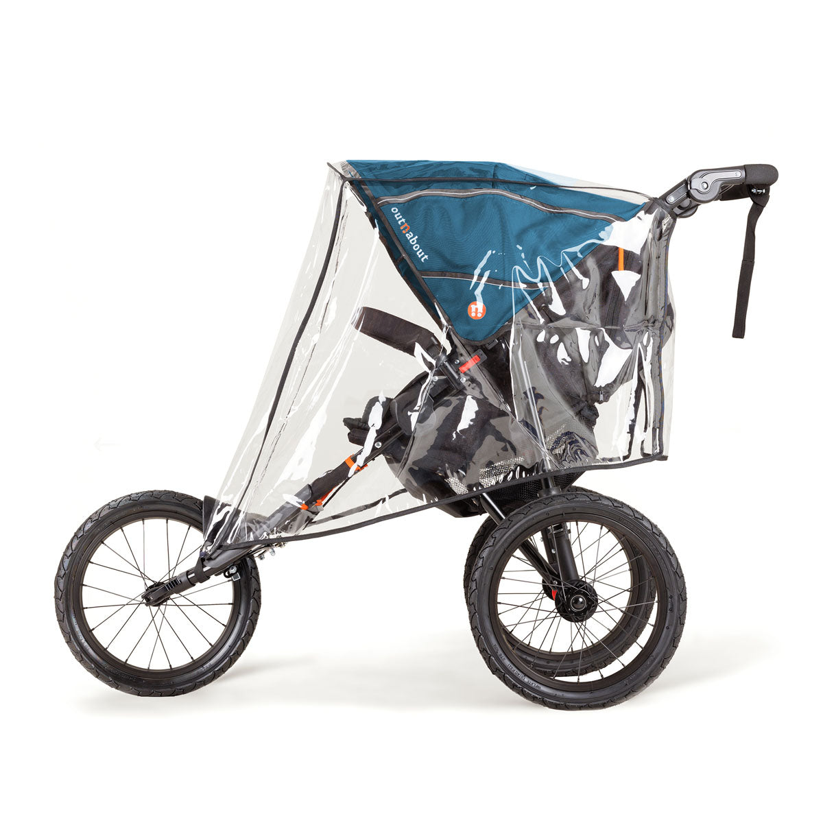 Out n About Nipper Sport V5 Single Pushchair - Highland Blue 2