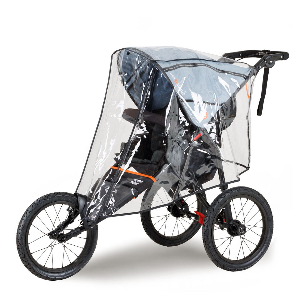 Out n About Nipper Sport V5 Single Pushchair - Rocksalt Grey 6