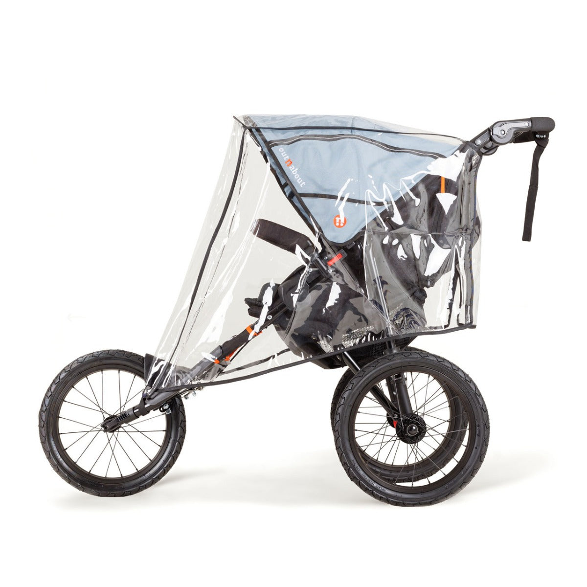 Out n About Nipper Sport V5 Single Pushchair - Rocksalt Grey 7