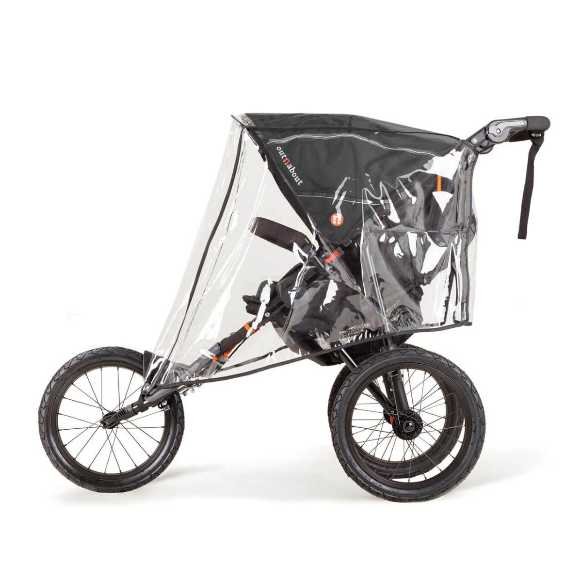 Out n About Nipper Sport V5 Single Pushchair - Summit Black 6