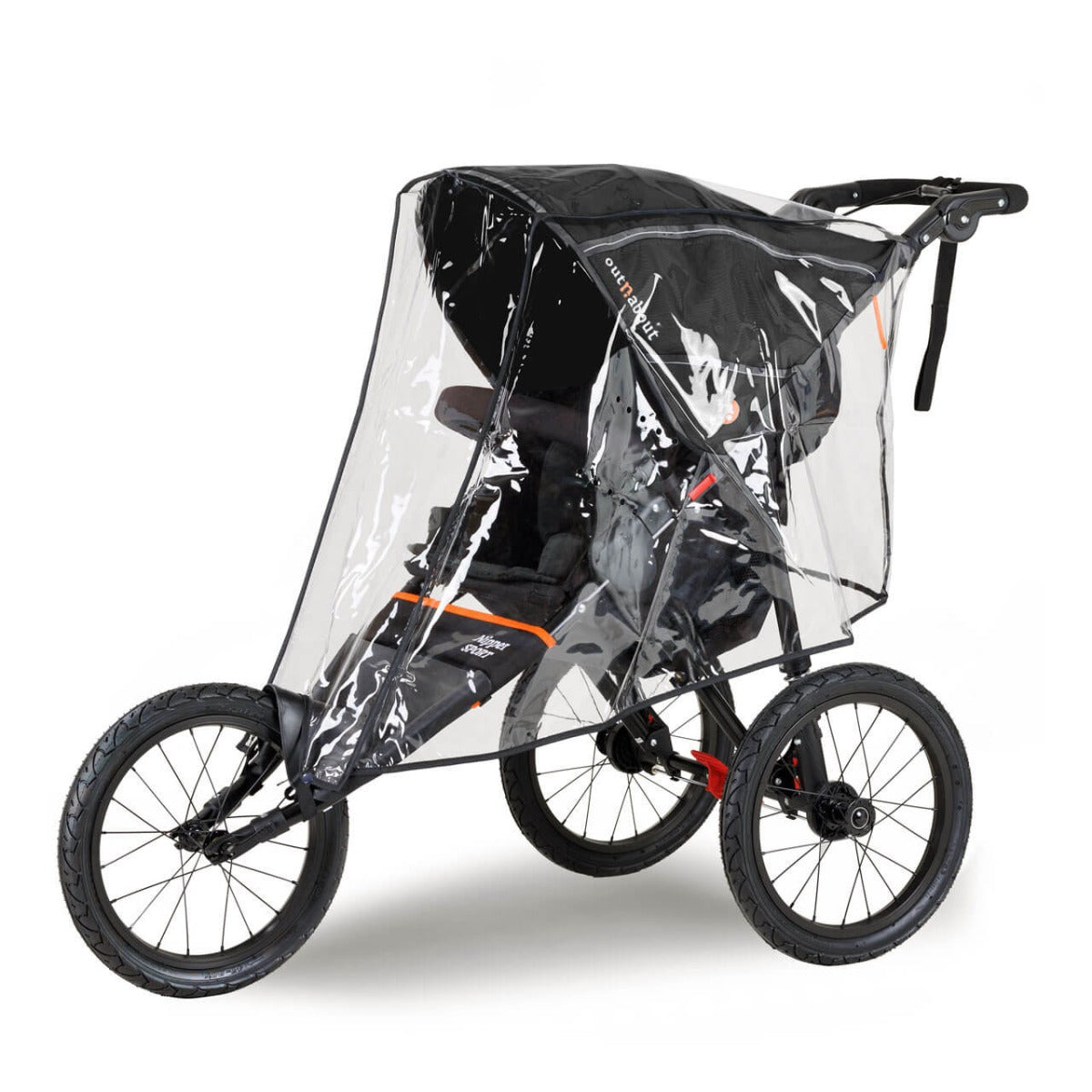 Out n About Nipper Sport V5 Single Pushchair - Summit Black 7
