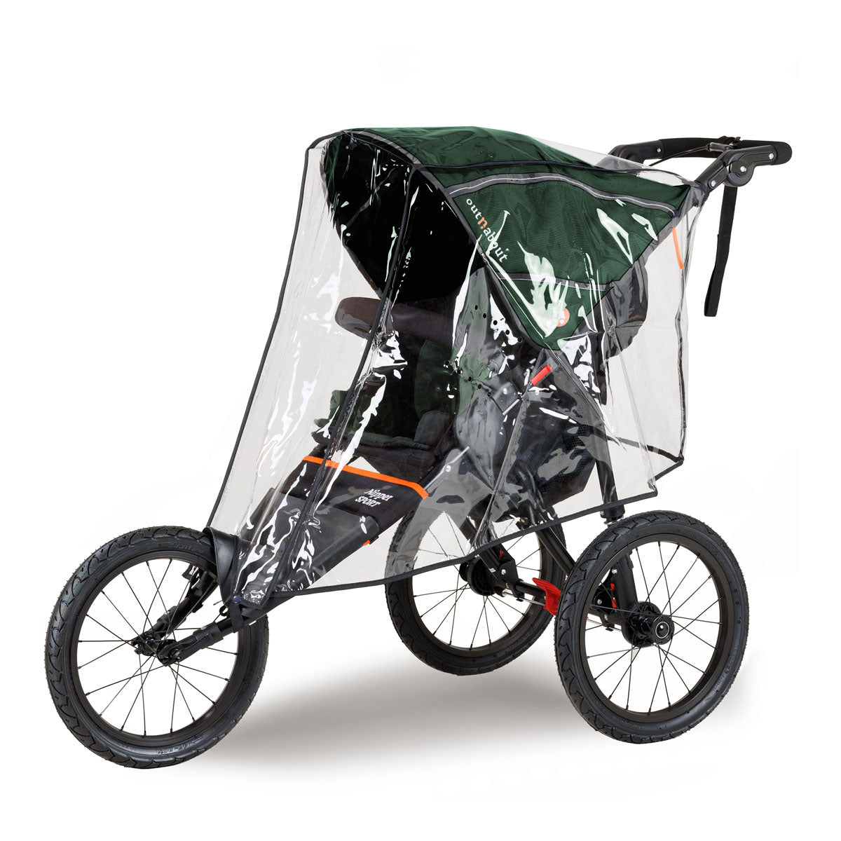 Out n About Nipper Sport V5 Single Pushchair - Sycamore Green 9