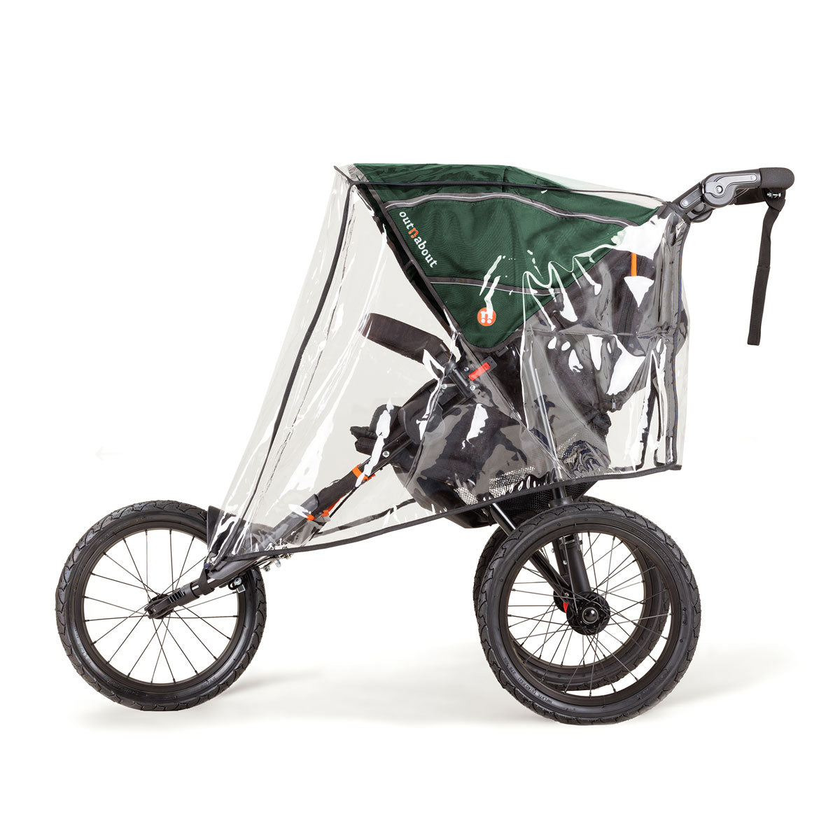 Out n About Nipper Sport V5 Single Pushchair - Sycamore Green 2