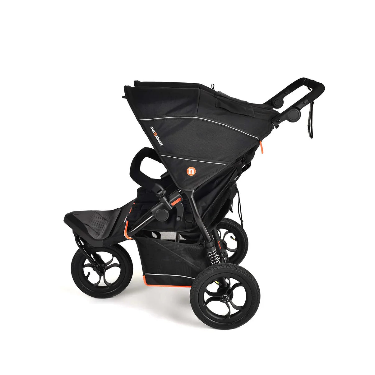 Out n About Nipper V6 Double Newborn & Toddler Bundle - Summit Black 8