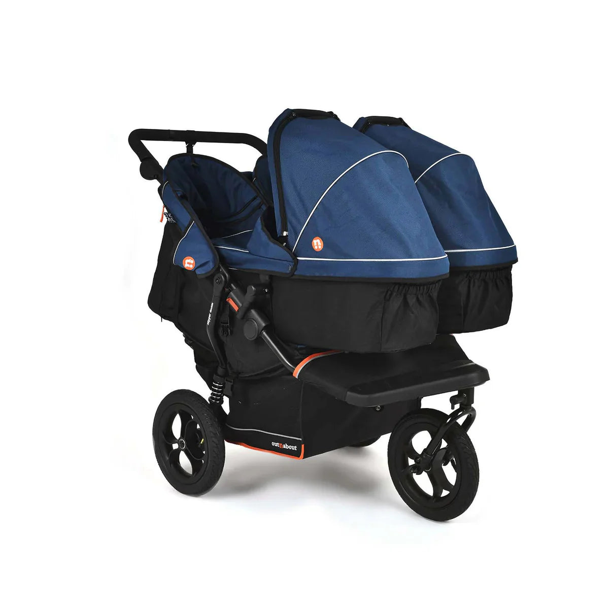 Out n About Nipper V6 Double Pushchair - Sycamore Green 10