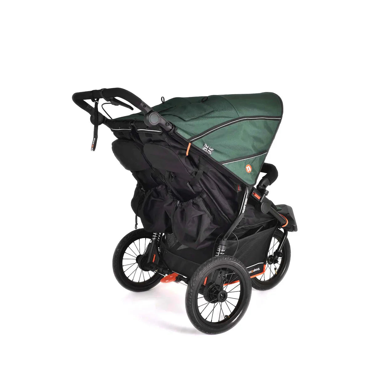 Out n About Nipper V6 Plus Twin Bundle - Rocksalt Grey 8