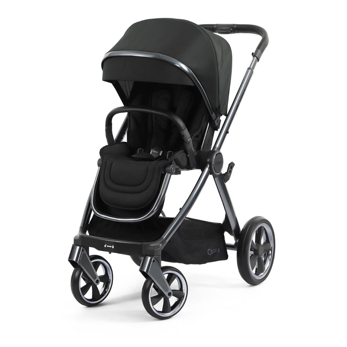 BabyStyle Oyster 4 Tandem Stroller - Black Olive
