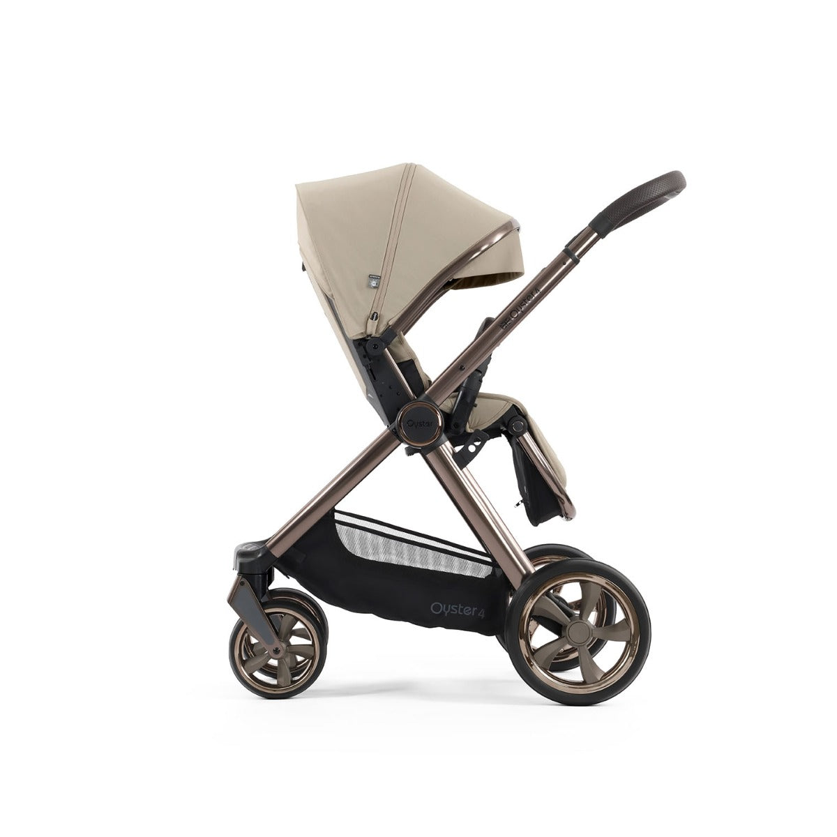 BabyStyle Oyster 4 Luxury Baby & Toddler 360 Car Seat Bundle - Buttermilk