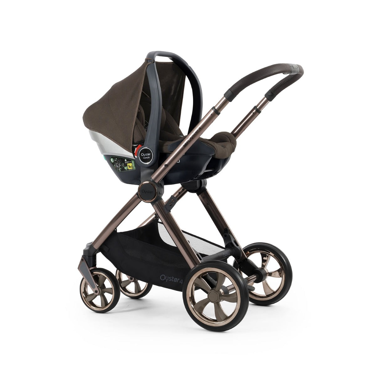 BabyStyle Oyster 4 Luxury 7 Piece Maxi-Cosi Cabriofix i-Size Bundle - Chocolate Velvet 4