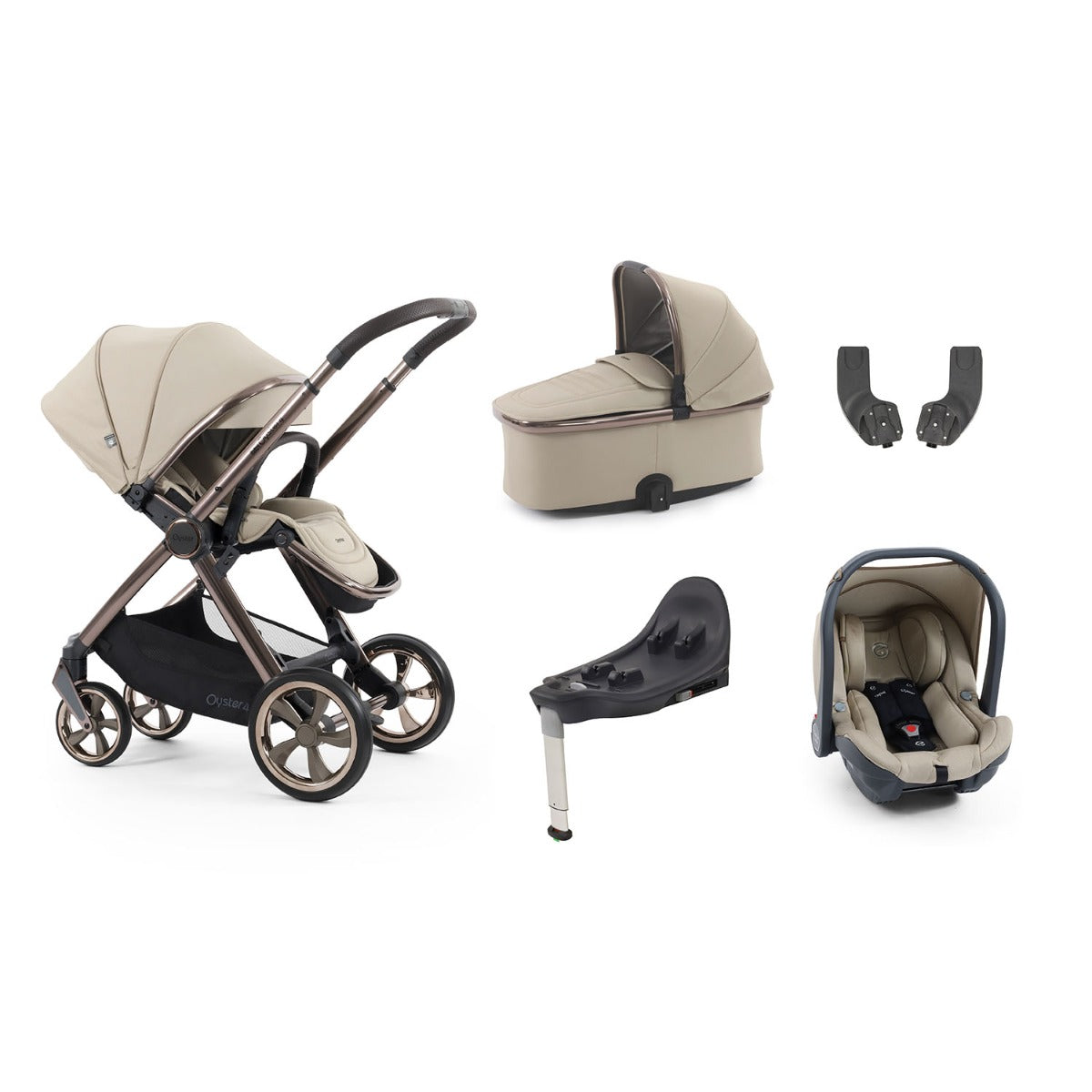 BabyStyle Oyster 4 Essential 5 Piece Capsule Bundle - Buttermilk 1