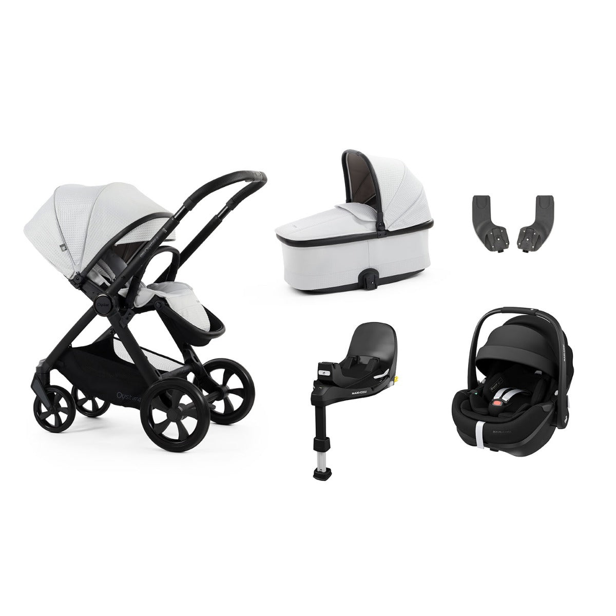 BabyStyle Oyster 4 Essential 5 Piece Maxi-Cosi Pebble 360 Pro2 Bundle - Jubilee 1