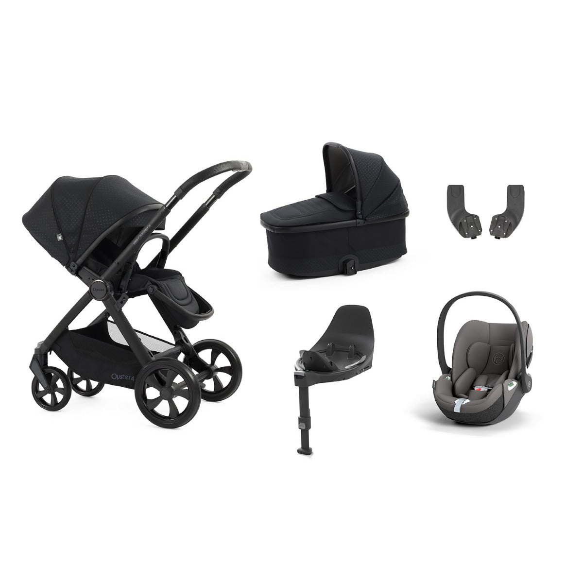BabyStyle Oyster 4 Essential 5 Piece Cybex Cloud T Bundle - Raven 13