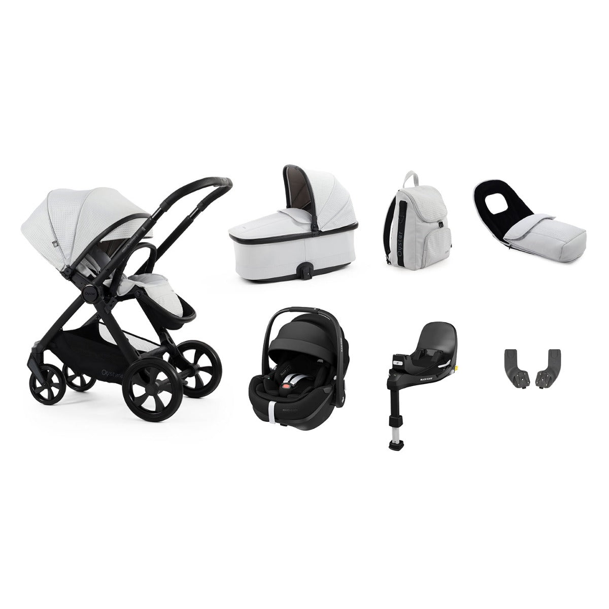 BabyStyle Oyster 4 Luxury 7 Piece Maxi-Cosi Pebble 360 Pro2 Bundle - Jubilee 1