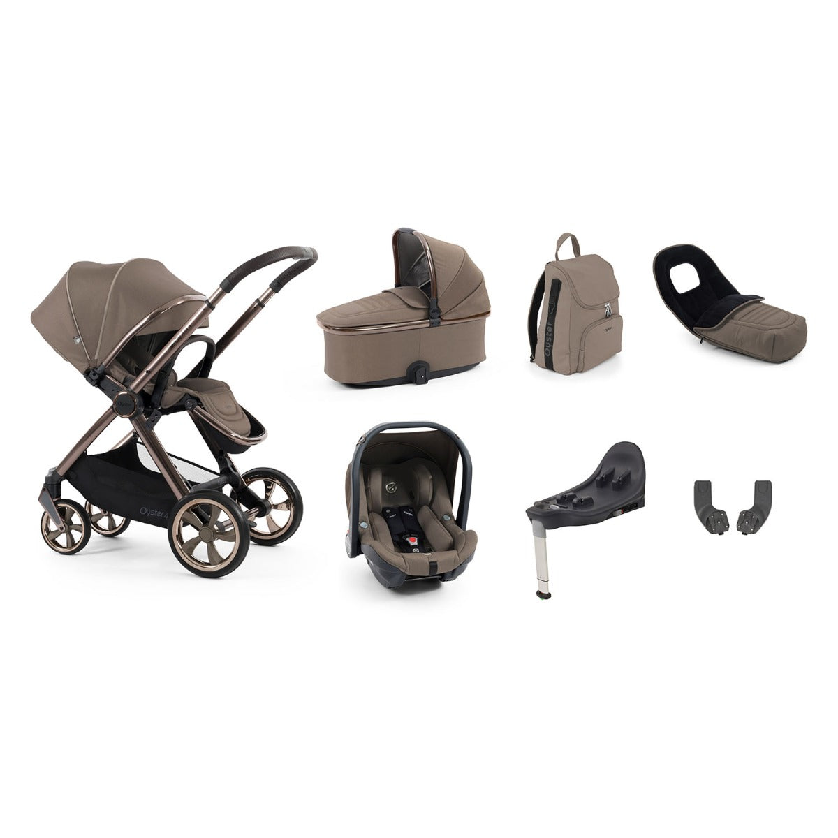 BabyStyle Oyster 4 Luxury 7 Piece Capsule Bundle - Mink 1