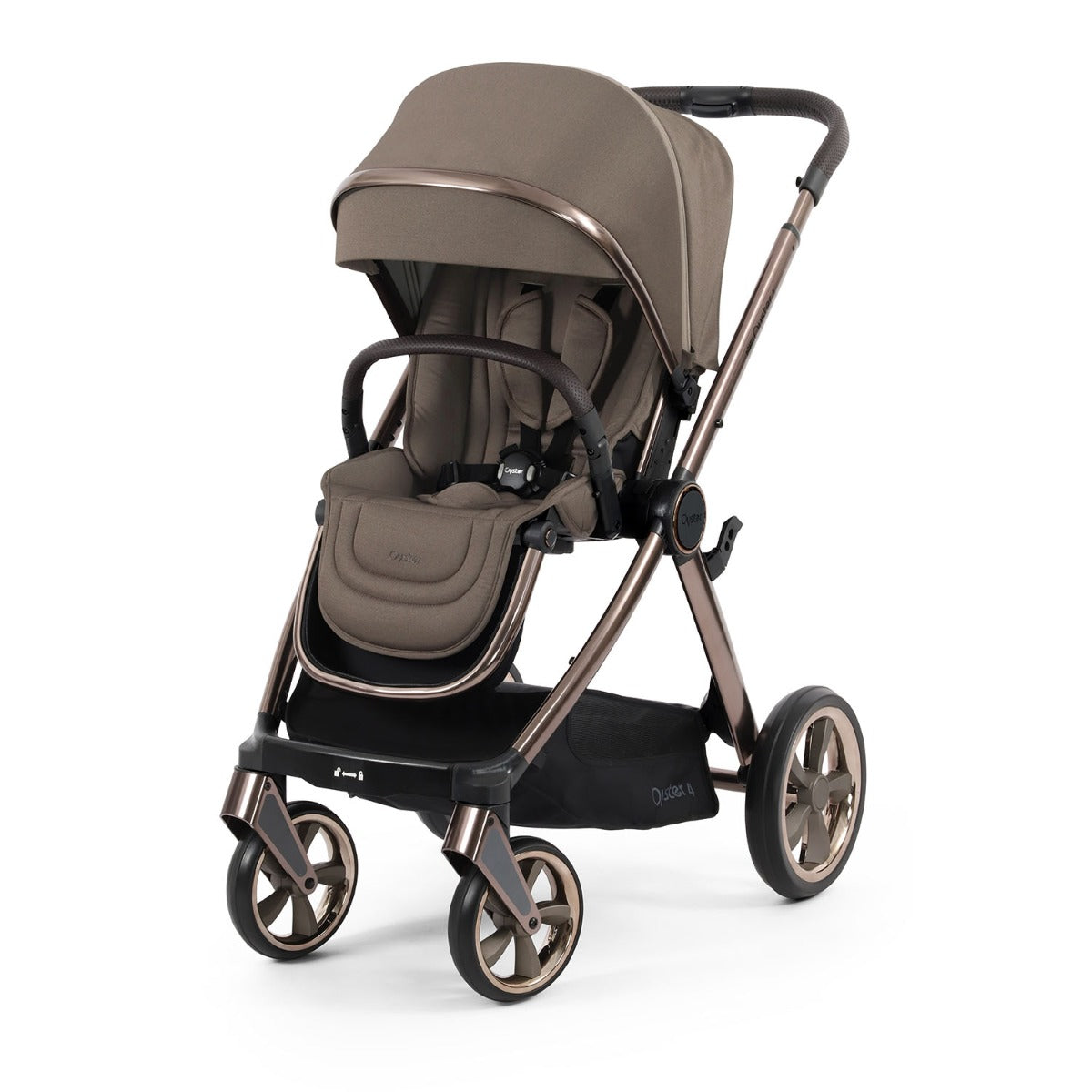 BabyStyle Oyster 4 Luxury Baby & Toddler 360 Car Seat Bundle - Mink