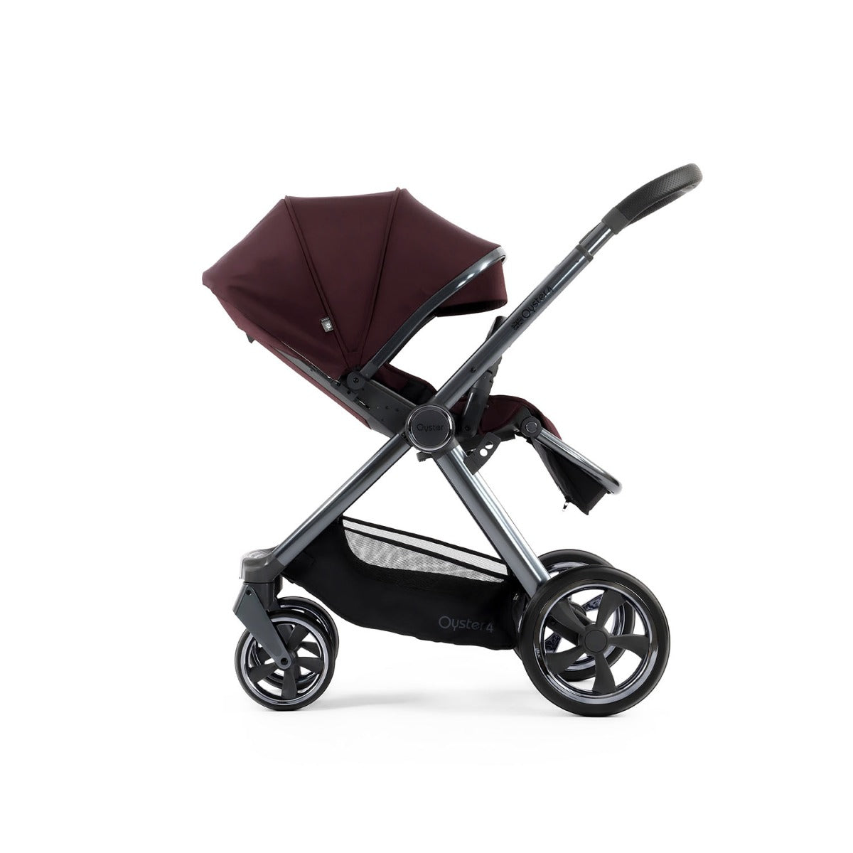 BabyStyle Oyster 4 Tandem Stroller - Mulberry