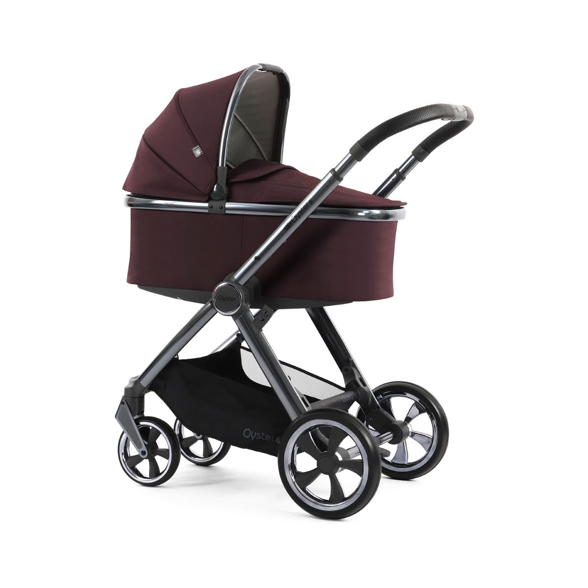 BabyStyle Oyster 4 Stroller & Carrycot - Mulberry 7