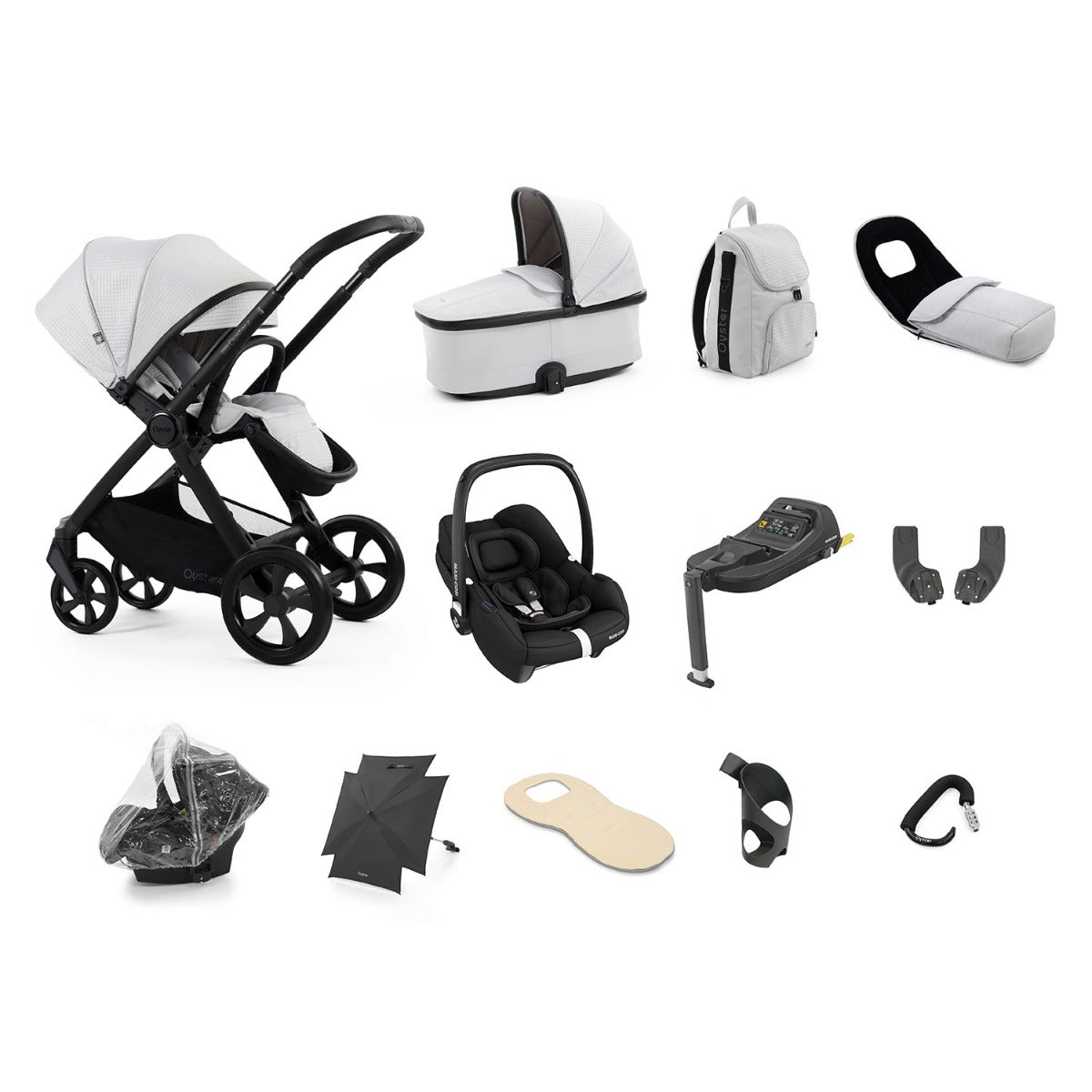 BabyStyle Oyster 4 Ultimate 12 Piece Maxi-Cosi Cabriofix i-Size Bundle - Jubilee 1