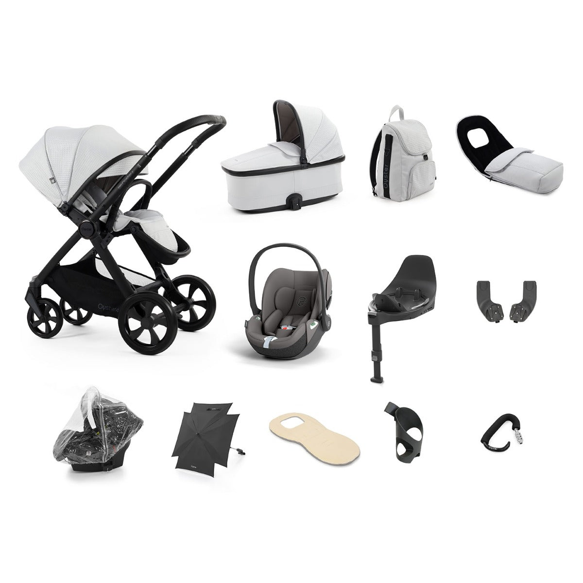 BabyStyle Oyster 4 Ultimate 12 Piece Cybex Cloud T Bundle - Jubilee 17