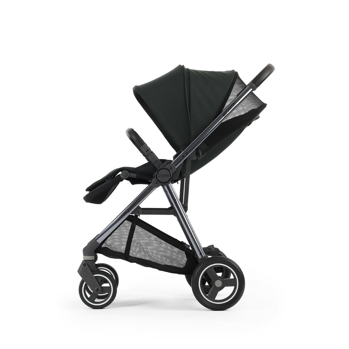 BabyStyle Oyster Gravity+ 4 Piece Maxi-Cosi Cabriofix iSize Bundle - Black Olive 4