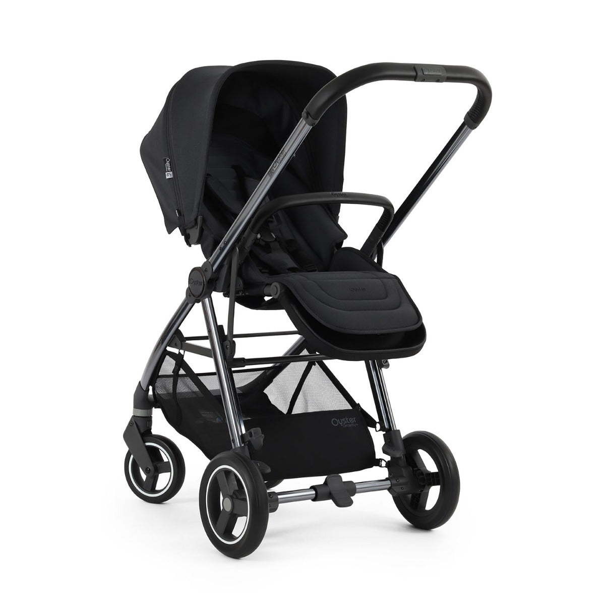 BabyStyle Oyster Gravity+ 9 Piece Maxi-Cosi Pebble 360 Pro2 Bundle - Carbonite 60