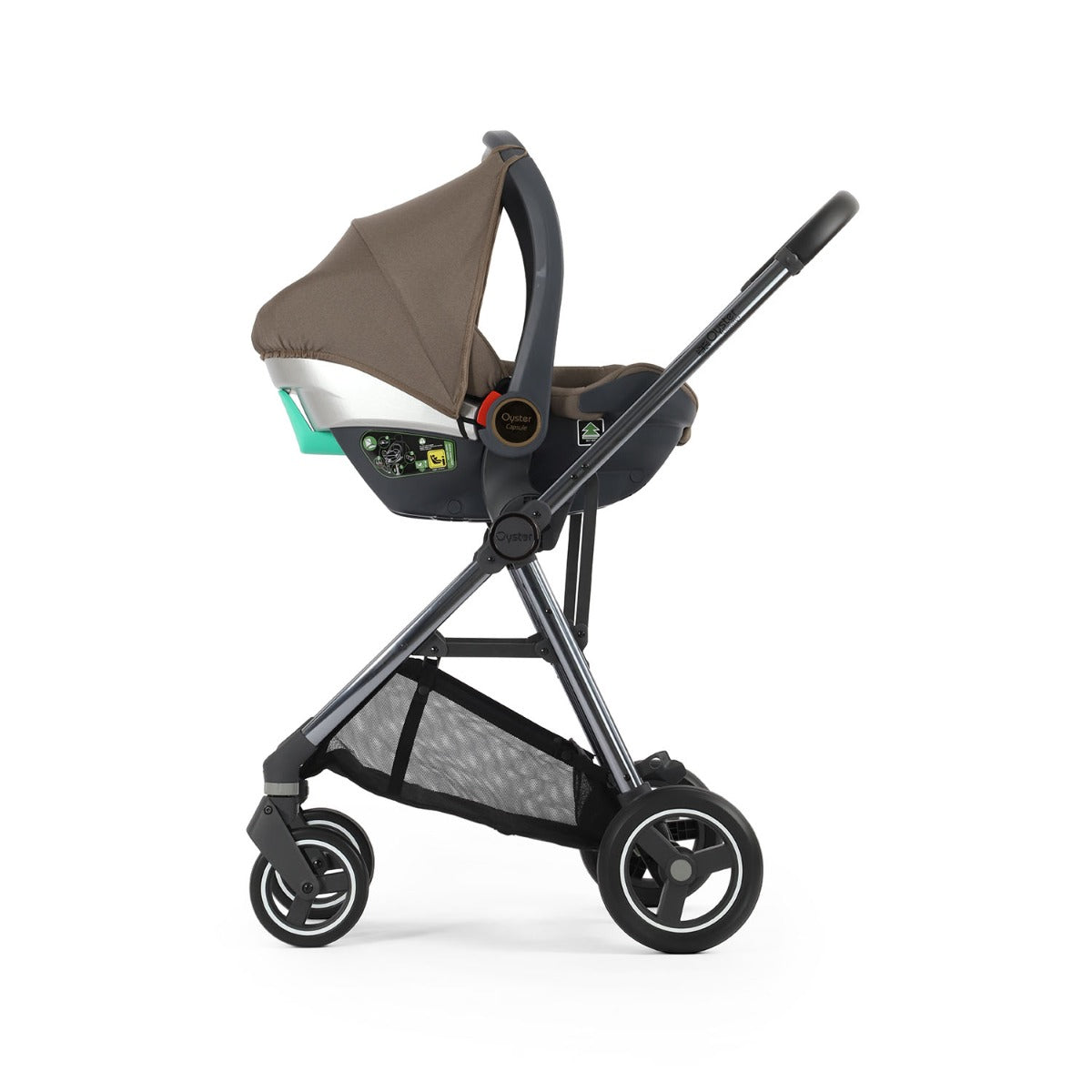 BabyStyle Oyster Gravity+ 5 Piece Maxi-Cosi Pebble 360 Pro2 Bundle - Mink 49