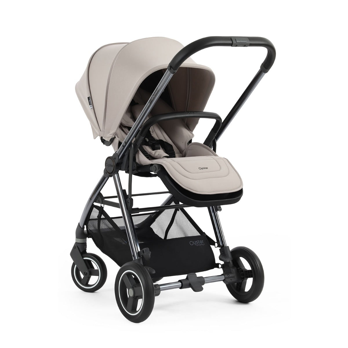 BabyStyle Oyster Gravity+ 4 Piece Maxi-Cosi Pebble 360 Pro2 Bundle - Stone 56