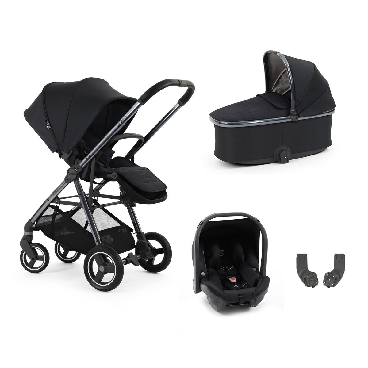 BabyStyle Oyster Gravity+ 4 Piece Capsule Bundle - Carbonite 1