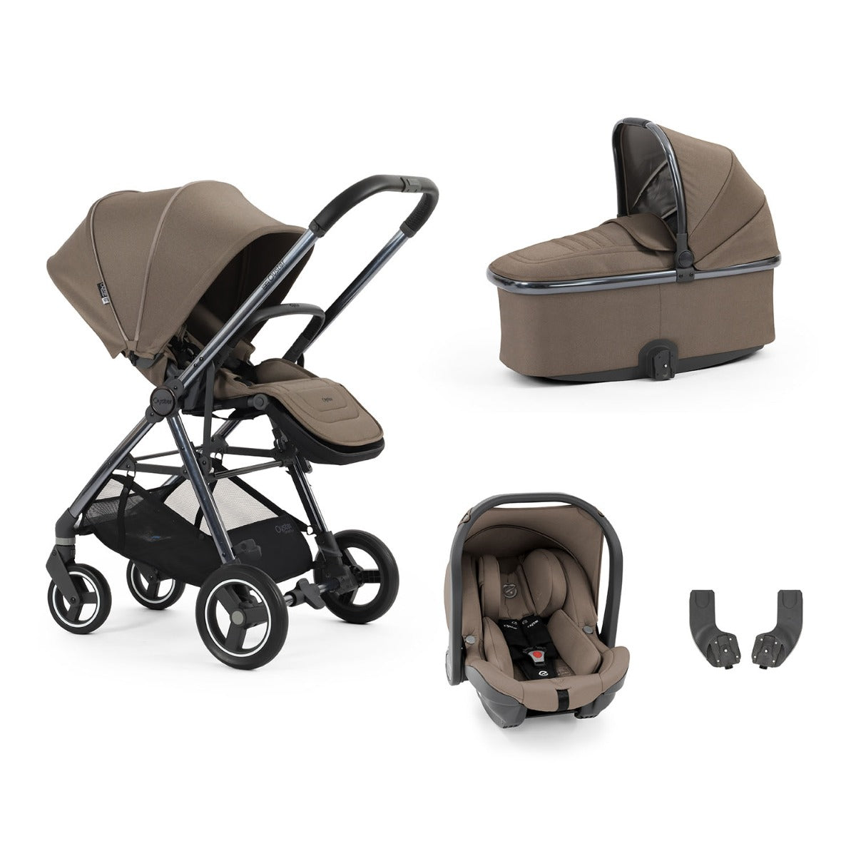 BabyStyle Oyster Gravity+ 4 Piece Capsule Bundle - Mink 1