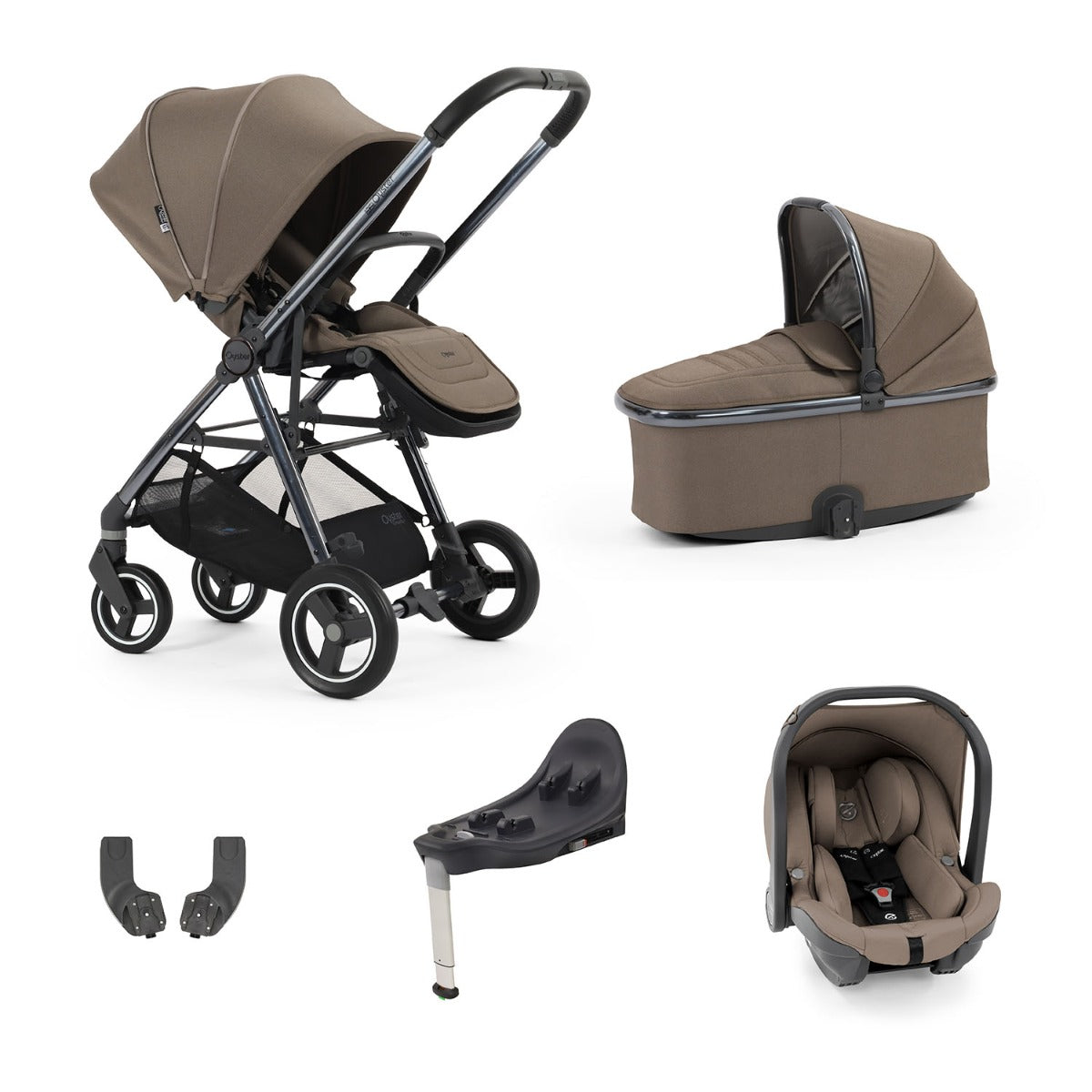 BabyStyle Oyster Gravity+ 5 Piece Capsule Bundle - Mink 1