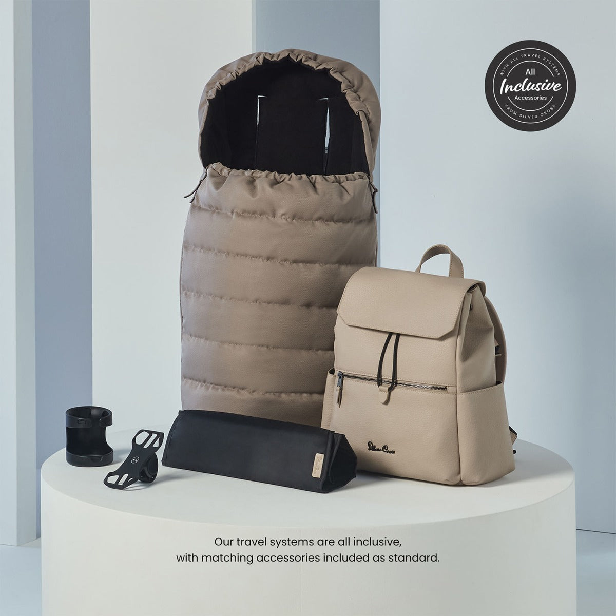 Silver Cross Reef 2 Ultimate 360 Car Seat Bundle - Mocha 8