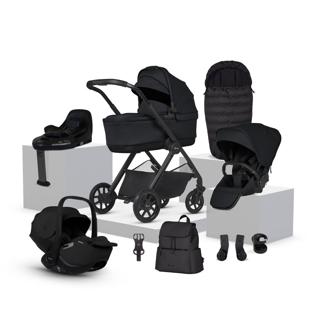 Silver Cross Reef 2 Ultimate 360 Car Seat Bundle - Space 1