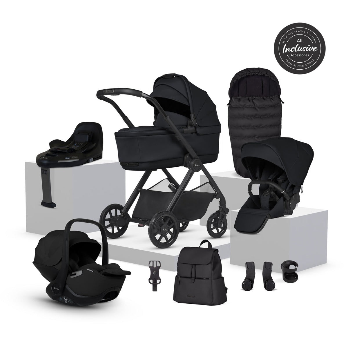 Silver Cross Reef 2 Ultimate 360 Car Seat Bundle - Space 4