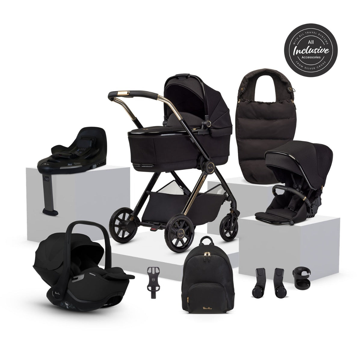 Silver Cross Reef 2 Special Edition Ultimate 360 Car Seat Bundle - Espresso 3