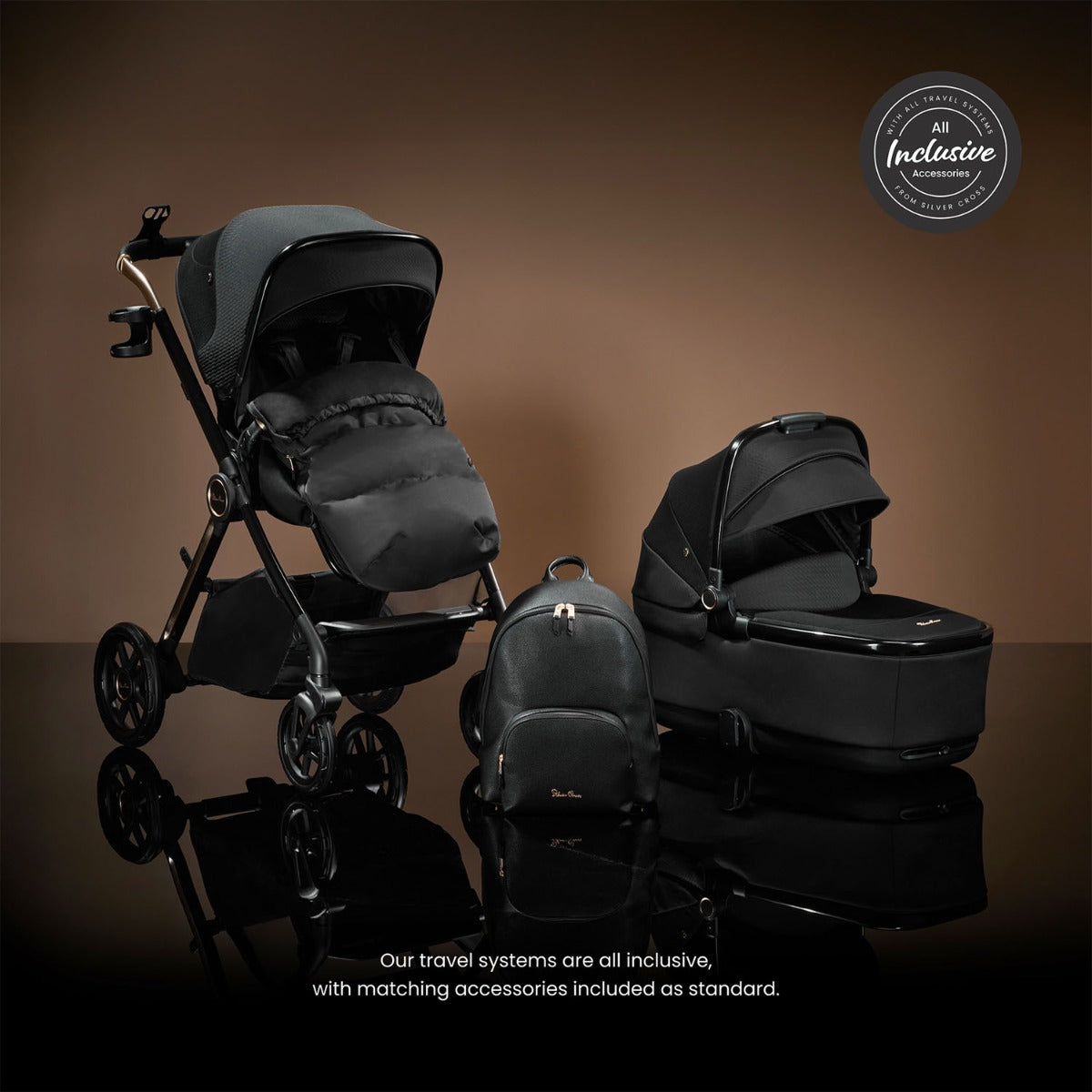 Silver Cross Reef 2 Special Edition Ultimate 360 Car Seat Bundle - Espresso 7