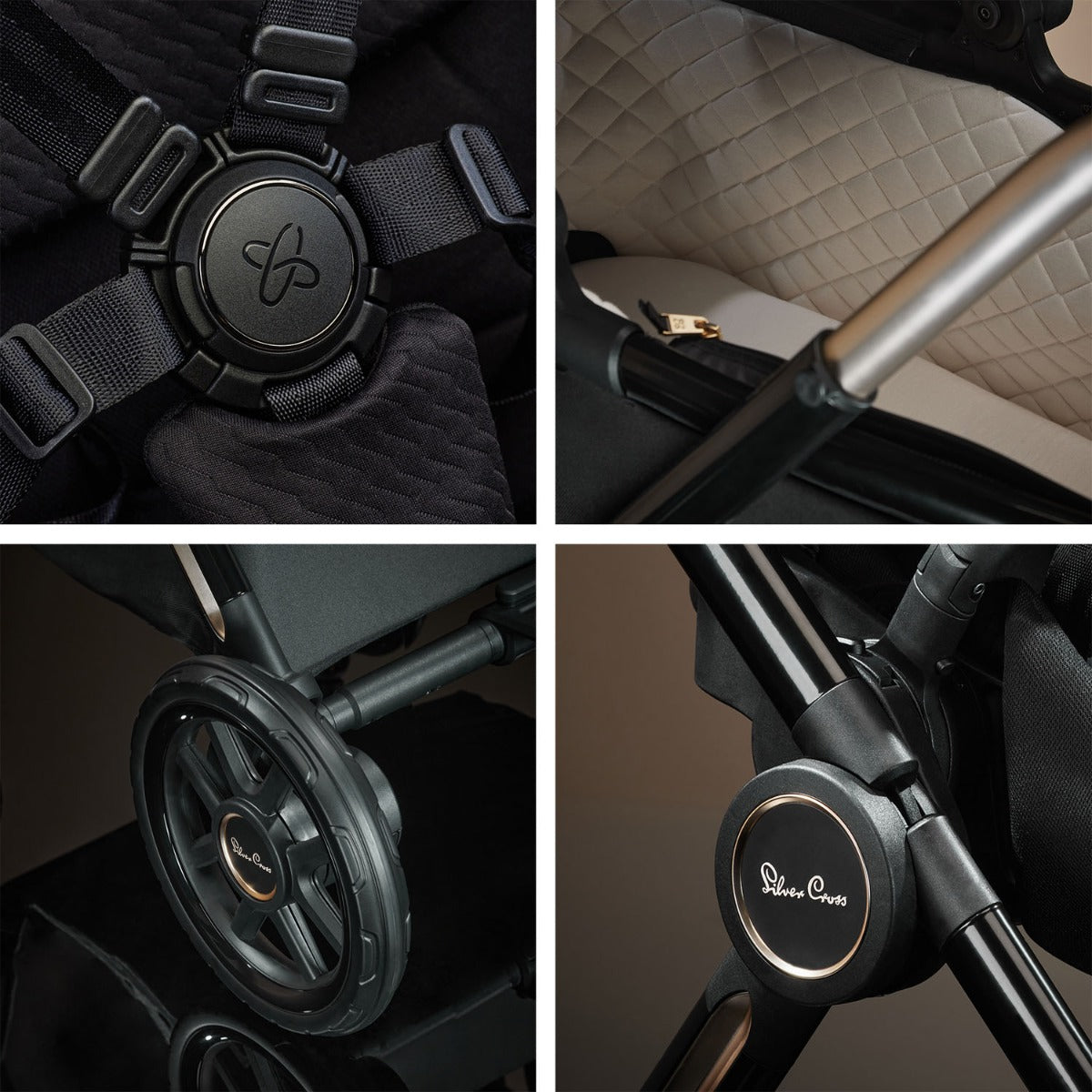 Silver Cross Reef 2 Special Edition Ultimate 360 Family Car Seat Bundle - Espresso 9