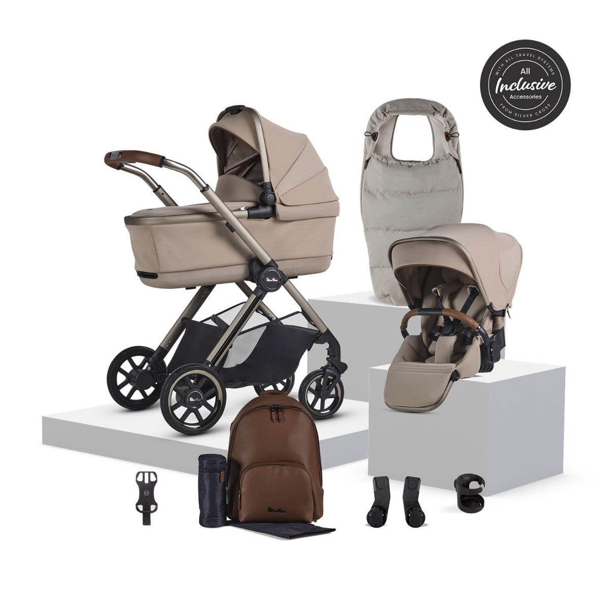 Silver Cross Reef 2 Special Edition Complete Accessory Bundle - Frappe 2