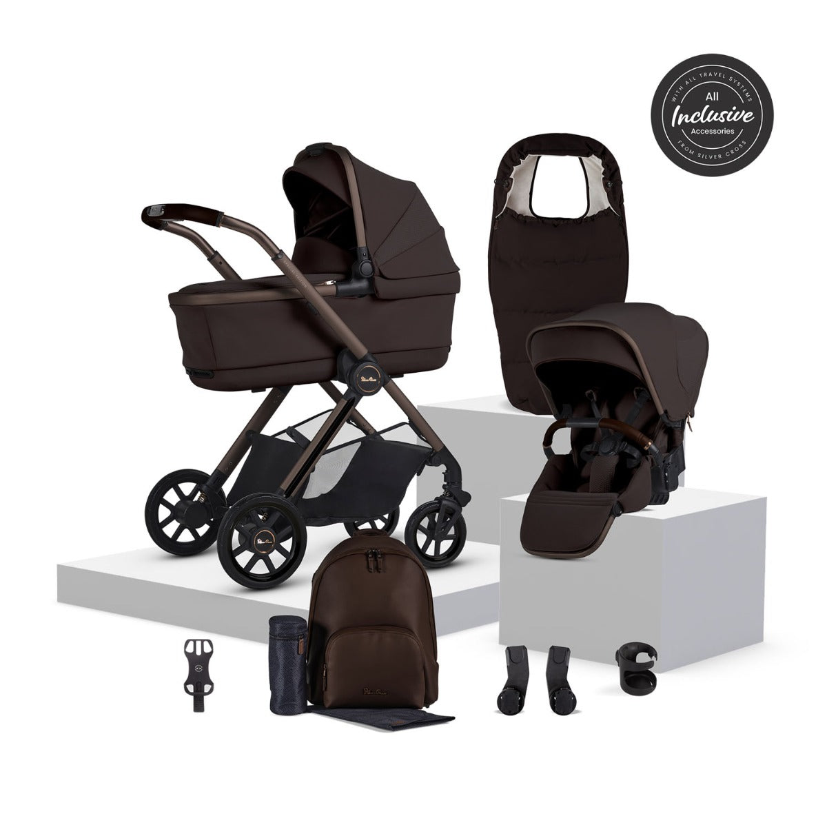 Silver Cross Reef 2 Special Edition Complete Accessory Bundle - Ganache 2