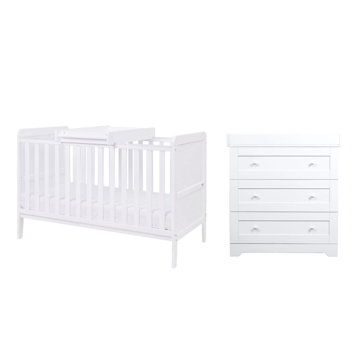 Tutti Bambini Rio 2pc Room Set - White 4