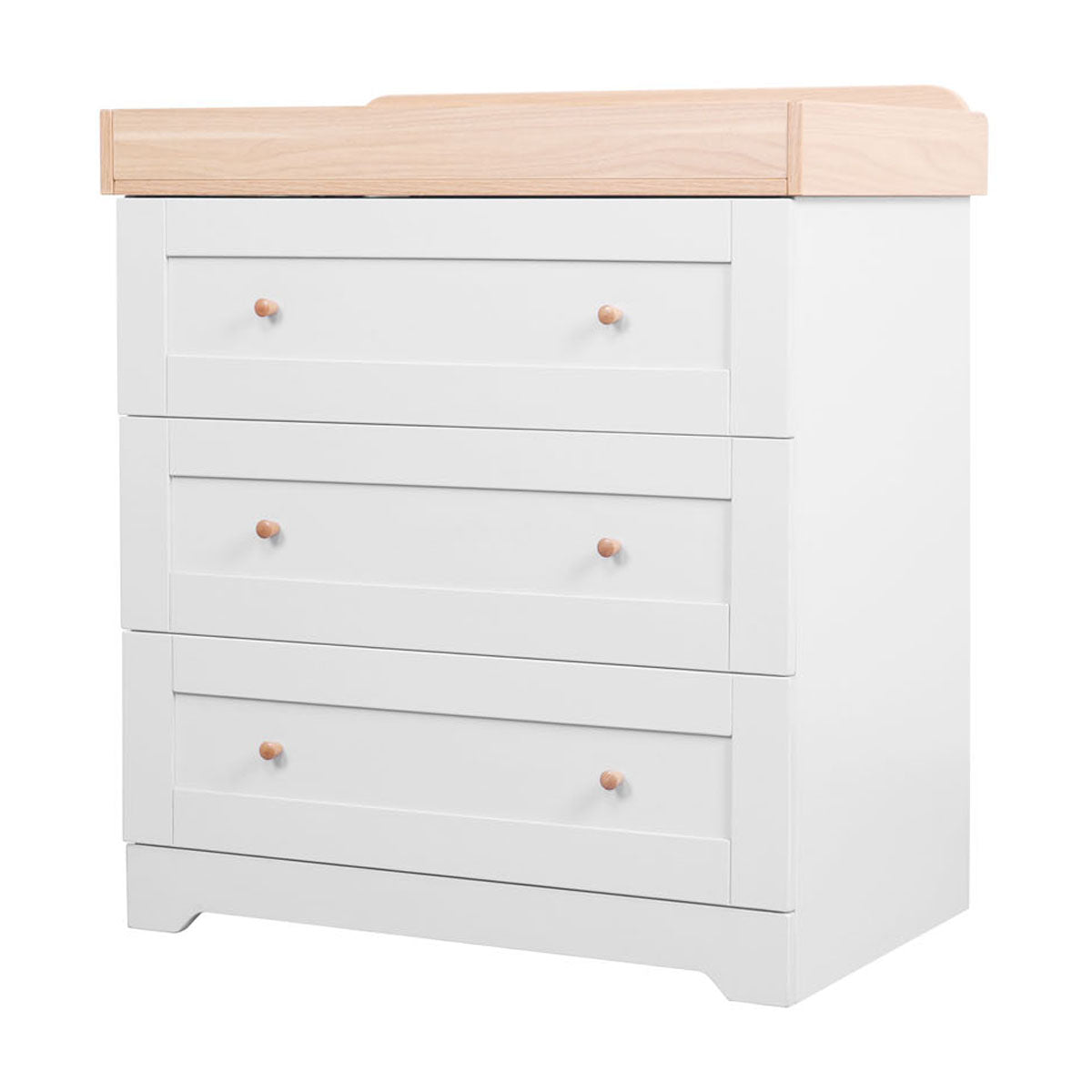 Tutti Bambini Rio Chest Changer - Dove Grey/Oak 2
