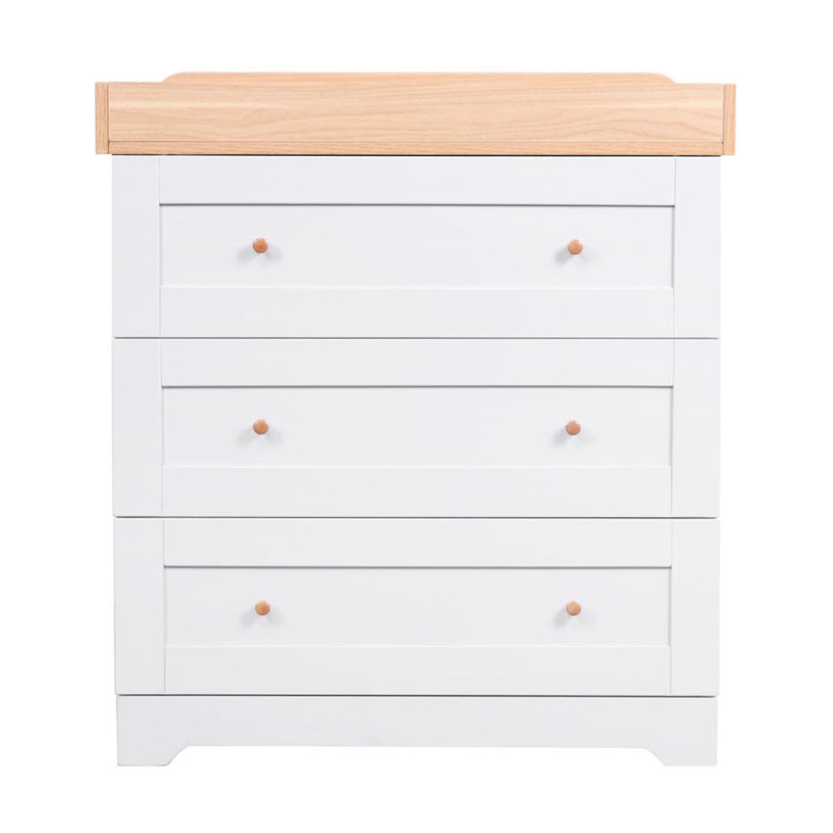 Tutti Bambini Rio Chest Changer - Dove Grey/Oak 4