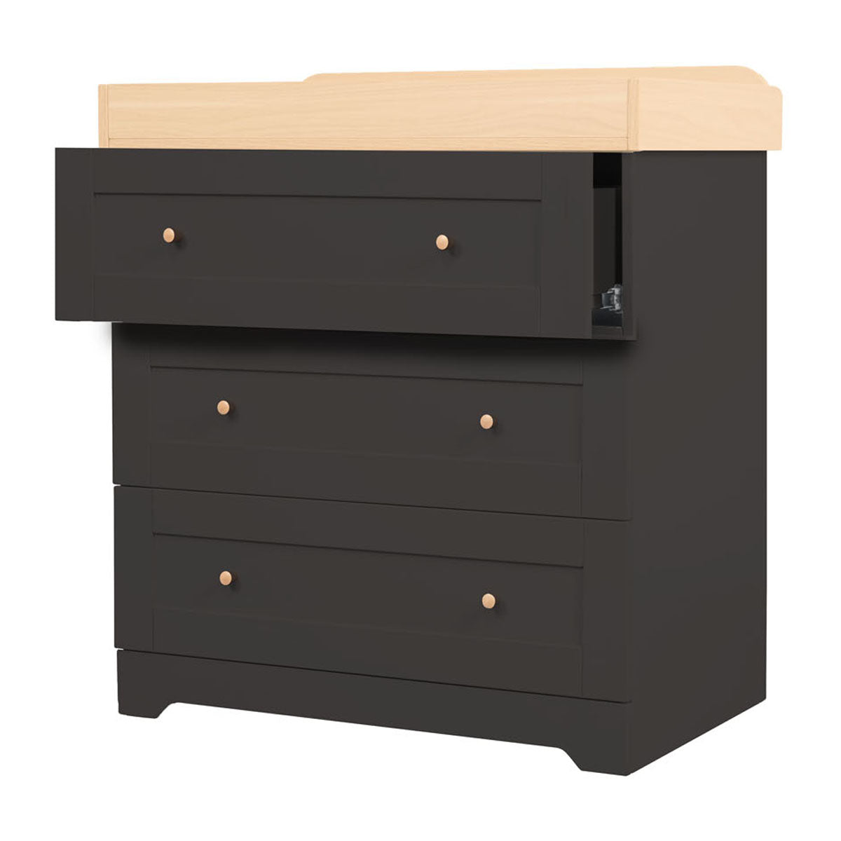 Tutti Bambini Rio Chest Changer - Slate/Oak 3