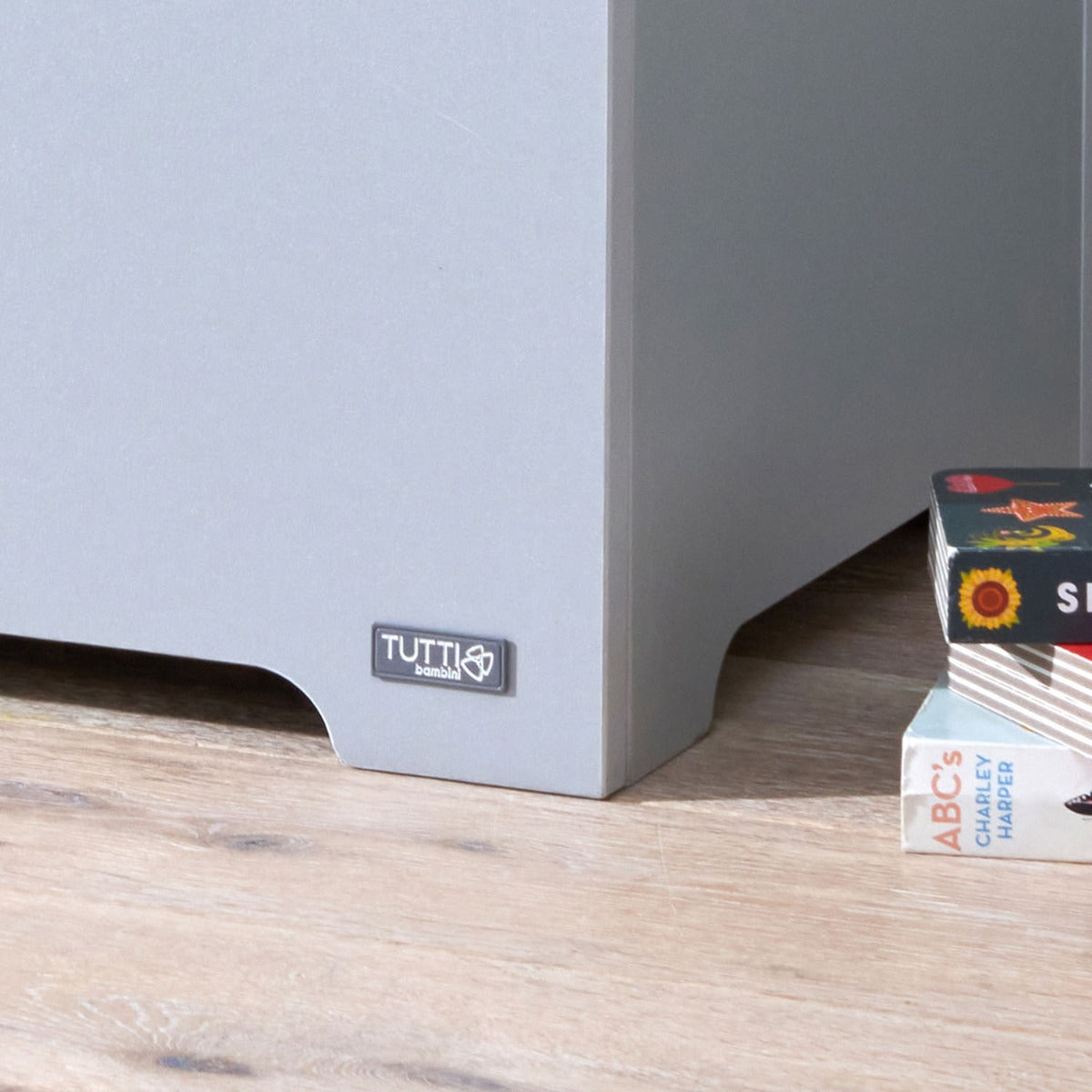 Tutti Bambini Rio Toy Box - Dove Grey/Oak 4