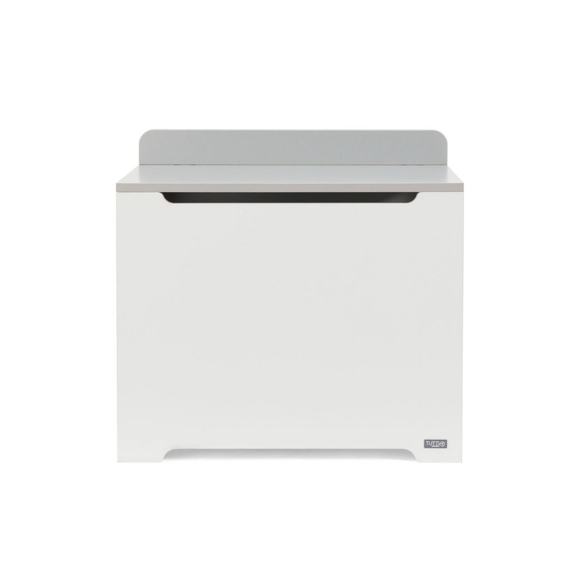 Tutti Bambini Rio Toy Box - White/Dove Grey 12
