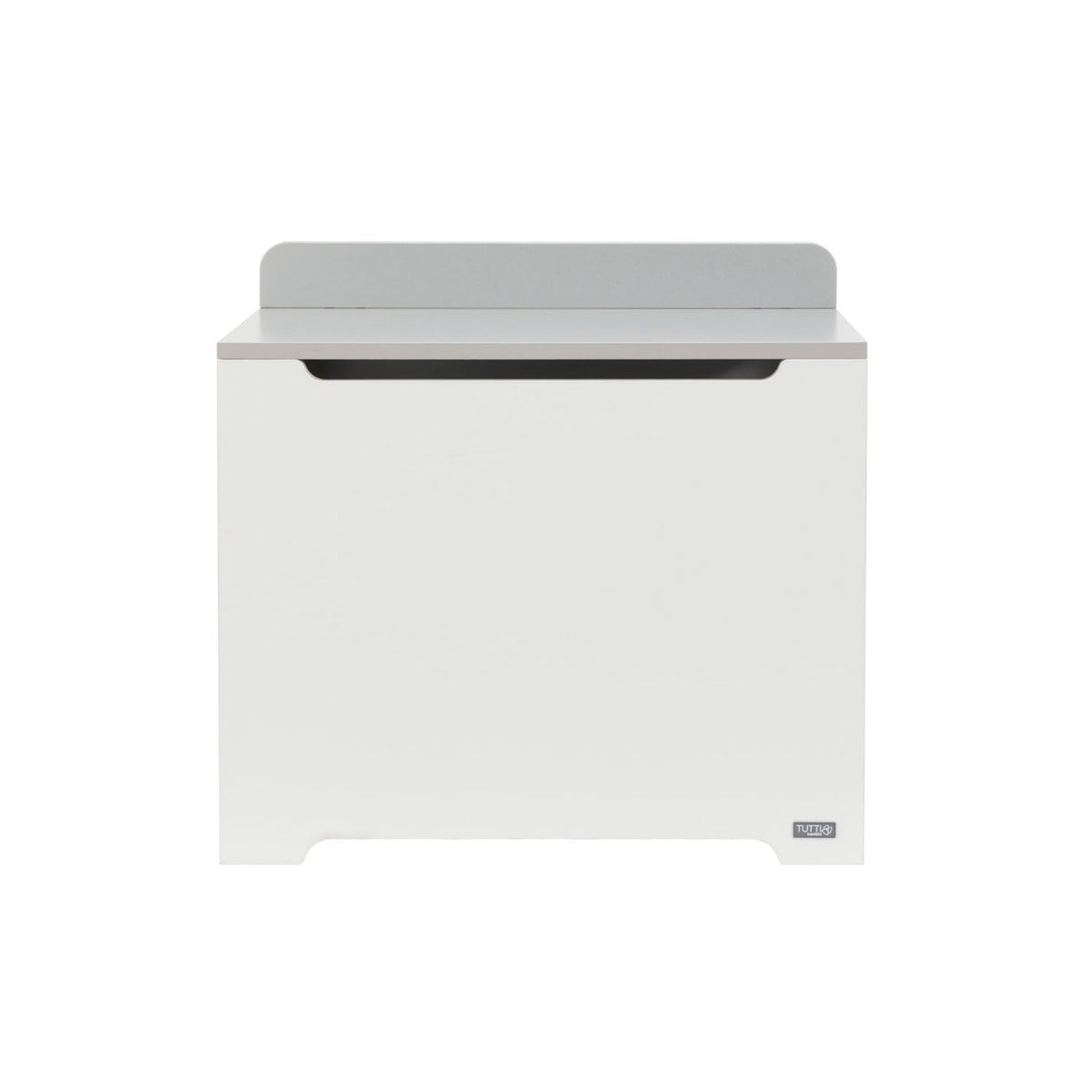 Tutti Bambini Rio Toy Box - White/Dove Grey 13